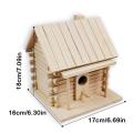 Bird House Wall-mounted Wooden Nest Dox Nest House Bird House