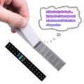 24pcs Stick On Thermometer Strips Horizontal Thermometer Stickers