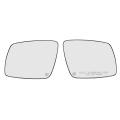 2pcs Front Side Wing Rear View Mirror Lens for Dodge Journey 09 -20