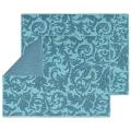 Washable Dish Drying Mats for Kitchen Counter Large (blue Vine)