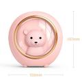200ml Usb Humidifier Household Colorful Night Light Space Bear Pink