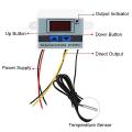 3pcs Ac110v-220v 10a Digital Led Temperature Controller Switch Probe