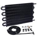 Condenser 8 Pass Tube and Fin Transmission Cooler 5/16inch Oil Cooler