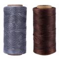 260m 150d 1mm Leather Wax Thread Hand Needle Cord Gray