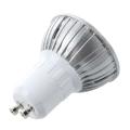 Gu10 Lampe Ampoule Bulb A 3 Led Blanc Chaud 3w 5 Watts 12v
