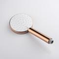 Round Abs Hand Spray Pressurized Hand Shower Head and Copper, A