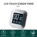 Digital Kitchen Timer Magnetic Digital Chronometer Lcd Screen Digital