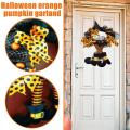 Halloween Witch Hat and Legs Wreath,front Door Wall Ornaments Decor