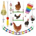 Chicken Toys for Hens Chicken Xylophone Toy Chicken Pecking Toys