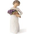 Bouquet Boy Statue Home Decorations Resin Crafts