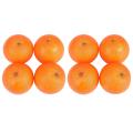 8 Pcs Soft Plastic Simulation Orange Fruit Home Decoration Burgundy