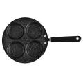 Four-hole Frying Pot Thickened Pan Non-stick Ham Pans Breakfast Maker