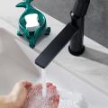 Three-dimensional Dolphin Drain Soap Box Storage Silicone Mold