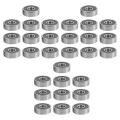 10 Pcs 629-2rs 9mmx26mmx8mm Double Sealed Deep Groove Ball Bearing