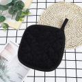 7 Pieces Black Cotton Pot Holders for Kitchen Oven Mitts, Washable