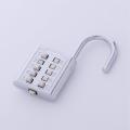 Anti-theft Button Combination Padlock Digit Password Lock Zinc Alloy