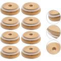 8pcs Reusable Bamboo Jar Lids 86mm Bamboo Mason Jar Lids