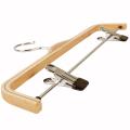 10 Pack Wooden Trousers/skirt Hangers with Coat Clothes Hangers