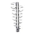 8 Pcs 3/8 Inch Head Movable Opening 10 to 19mm Metric Ratchet Wrench