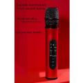 Bluetooth Karaoke Mic Dual Speake for Pc Iphone Android Black