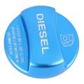 Aluminum Alloy Fuel Tank Cap Cover Trim for Bmw X1(blue Diesel)