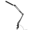Long Arm Clip-on Lamp Adjustable Table Light Dimmer Led Table Lamp