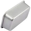 10pcs Aluminum Alloy Loaf Tin Rectangular Bread Mould Baking Tools