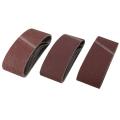 15pcs 457x75mm Sanding Belts Band Aluminium Oxide Mixed 40 80 120