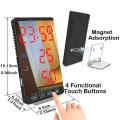 Digital Alarm Clock,large Electronic Clocks with Temperature Detect