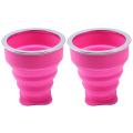Silicone Retractable Folding Cup 1 Collapsible Travel Camping 200ml