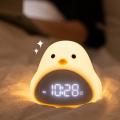 Night Light Alarm Clock Usb Led Night Lamp for Children Baby Kids