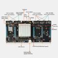Motherboard with E5 2620 Cpu+128g Ssd+virtual Display+power Cable