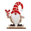 Wooden Ornament Merry Decor for Home Xmas Navidad Gifts Art , C