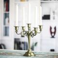 European Decor Candle Holders 3 Arms Candle Holder Rack Metal A