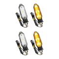 4pcs Universal Led Motorcycle Turn Signal Light Rear Lights Lamp 12v