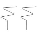 2pc Rust-proof Metal Support Line for Garden Potted Climbing Stems-a