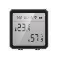 Wifi Temperature and Humidity Sensor, Indoor Hygrometer Thermometer,b