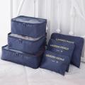 6pcs Storage Bag Set for Clothes Tidy Organizer Wardrobe Suitcase 2