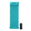 Inflatable Compact Camping Mat for Backpacking Hiking Traveling Gray