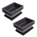 6packs Pots with Tray Plastic for Garden Yard Living Room 22.5x16.5cm