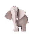 Geometry Elephant Figurine Resin for Home Office Hotel Decoration M