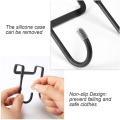 8 Pieces Double S Shaped Cabinet Drawer Hanger Metal Hooks for Closet