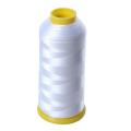 5000m Cones Bobbin Thread Filament Polyester for Embroidery (white)