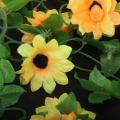 Artificial Sunflower Garland Flower Vine for Home Wedding Decoration