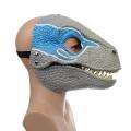 Halloween Dragon Dinosaur Mask Open Mouth Latex Horror Dinosaur