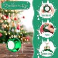 12 Pieces Sublimation Christmas Ball Ornaments Diy Decorations Green