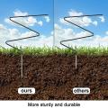 2pc Rust-proof Metal Support Line for Garden Potted Climbing Stems-a