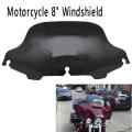 8 Inch Black Windshield Fairing Windscreen for Electra Touring 96-13