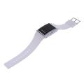 Womens Digital Sport Strap Wristwatch-all White