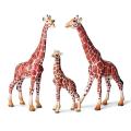 Realistic Giraffe Figurines Plastic Safari Toy, for Cake Topper